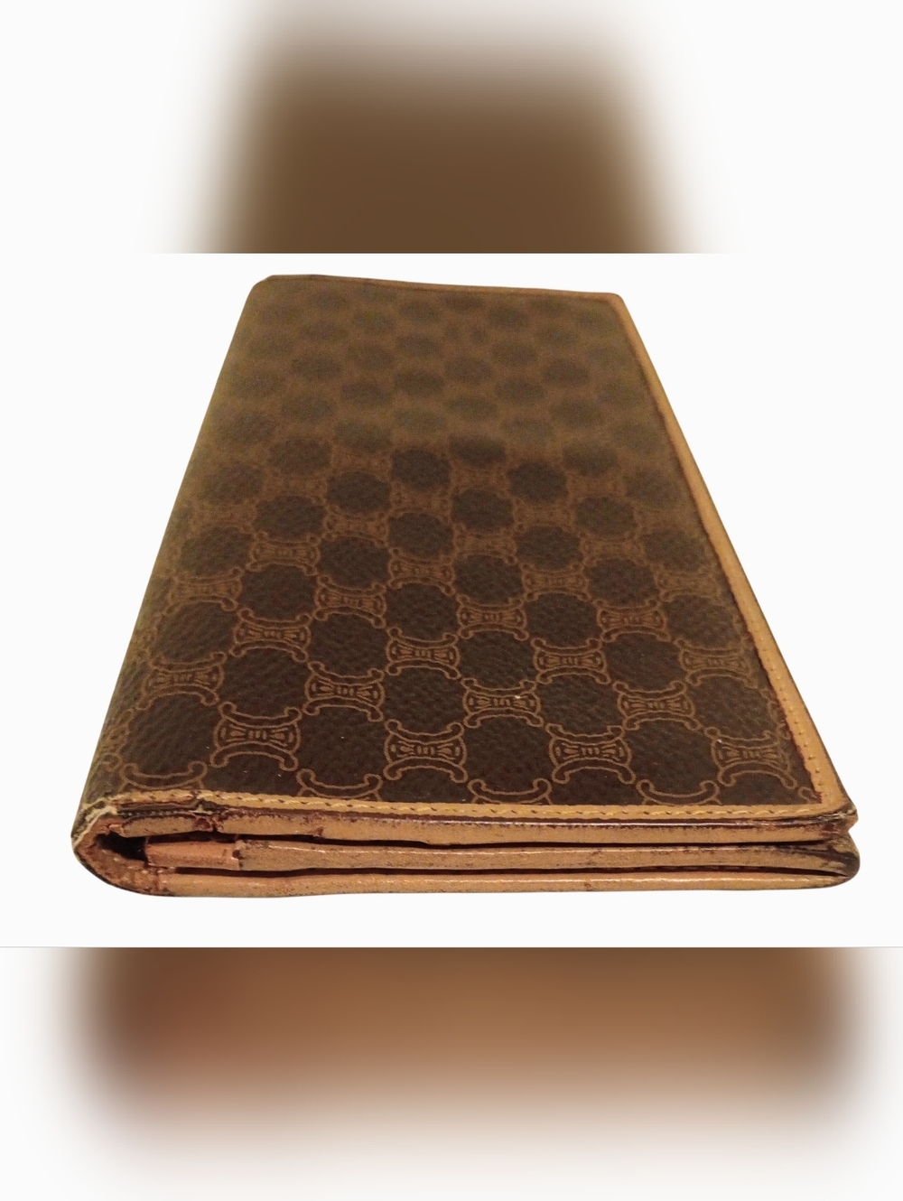 Celine Macadam Vintage Long Leather Wallet - Picture 5 of 15